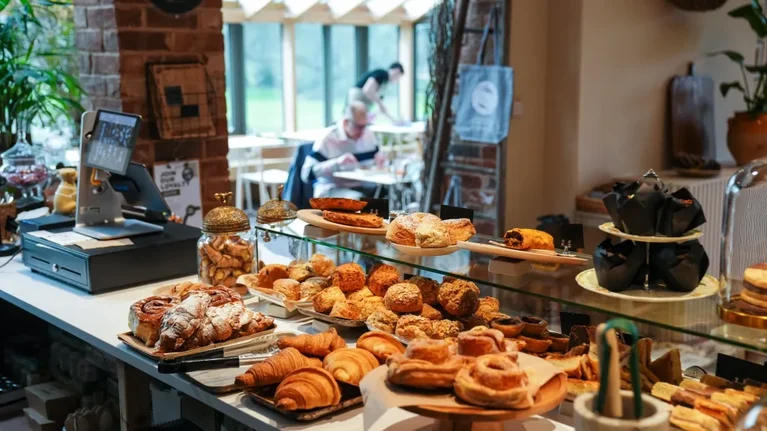 The Farmers Fayre Cafe Counter at Coventry Charterhouse